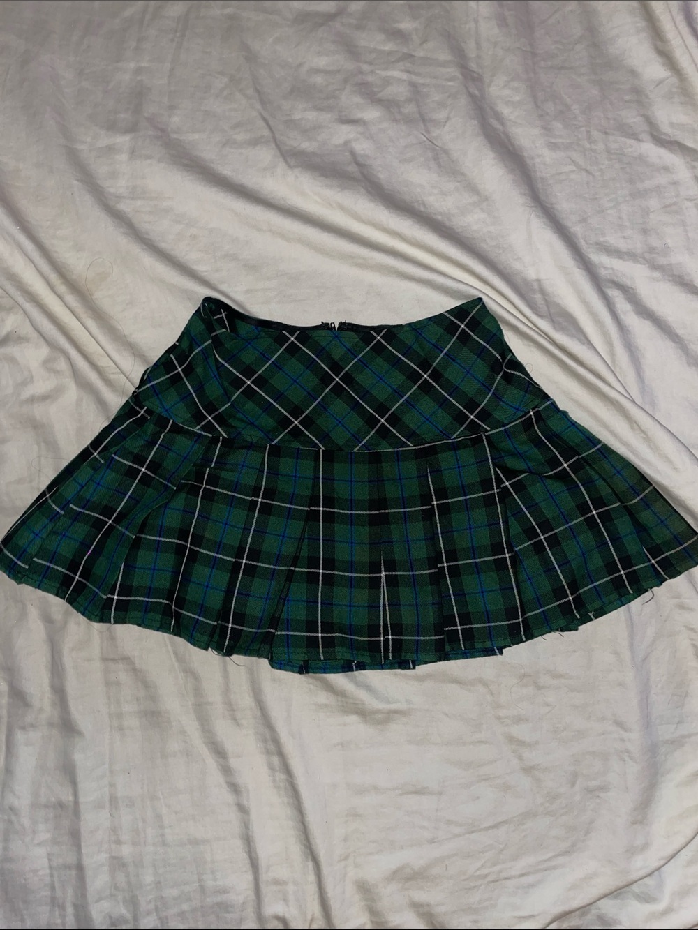 Hot Topic Green Plaid Skirt 🖤